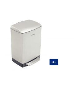 Lixeira com Pedal D Slim  Scotch Brite e Balde Interno Removível 12 L - Tramontina 