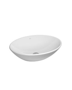 Cuba de Apoio Oval 500x370mm Branco - Deca